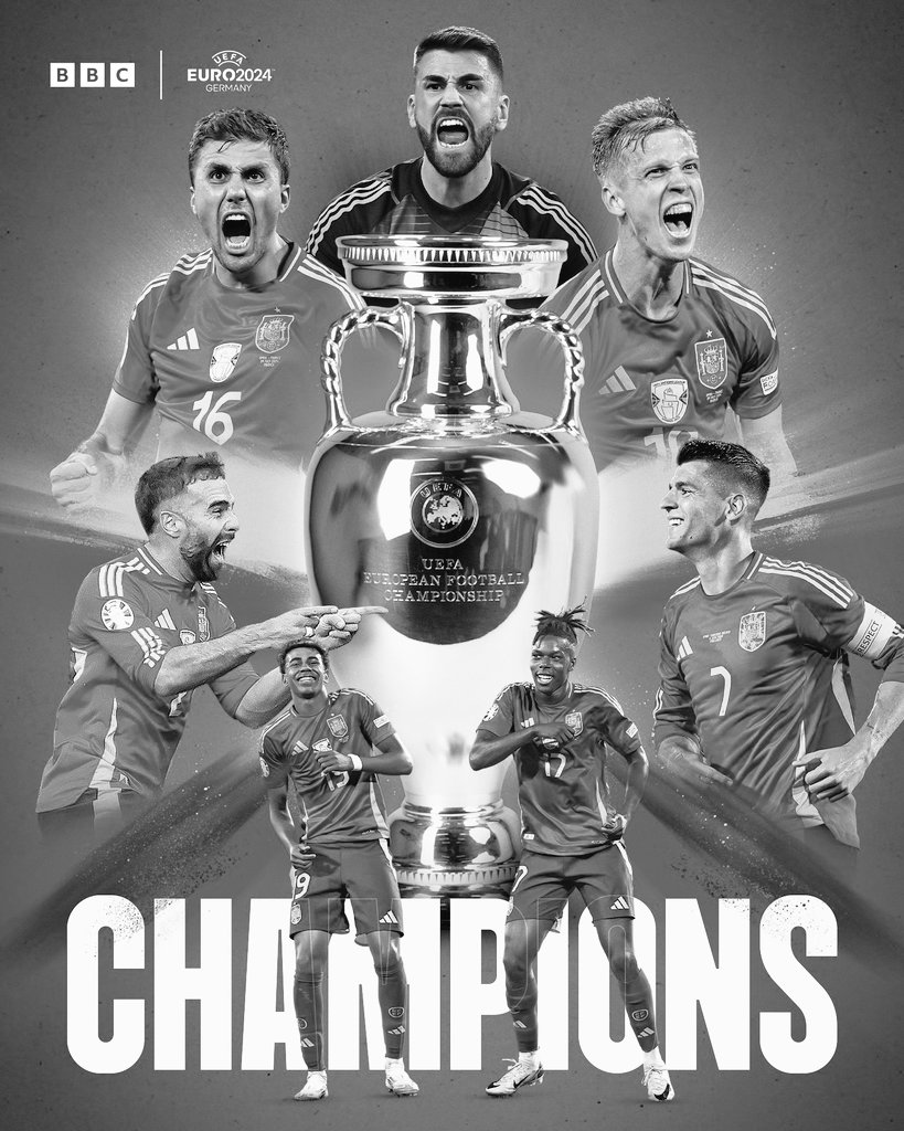 thembantsena's tweet photo. Well deserved Spain🙌🏾🙌🏾
#EURO2024 https://t.co/pwCI9MUAmt
