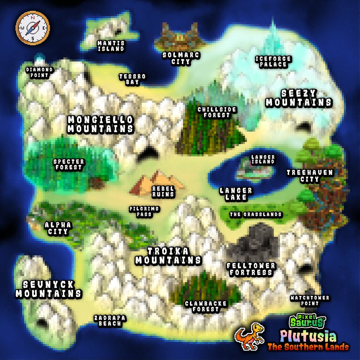 PixelSaurus's tweet photo. Have you explored Plutusia? where are your PixelSaurus®` from? Connect in our Inner Earth world!
#nftart #nftcommunityt #nftcollector https://t.co/IQKaTVQQoV
