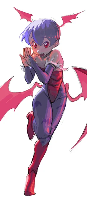 sketched morrigan recently, the time for lilith had to come as well