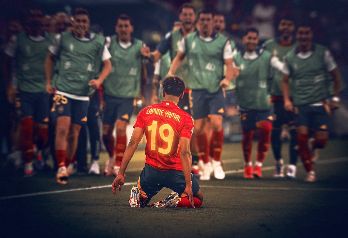 oosamamokhtar's tweet photo. 🚨 رســمــياً 🚨 
إسبانيا بطلة اليورو 🇪🇸❤️ https://t.co/iSoZLxipdu