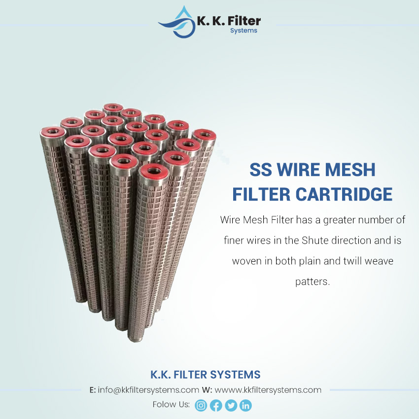 KKFilterSystems's tweet image. 𝗦𝗦 𝗪𝗶𝗿𝗲 𝗠𝗲𝘀𝗵 𝗙𝗶𝗹𝘁𝗲𝗿 𝗖𝗮𝗿𝘁𝗿𝗶𝗱𝗴𝗲
Wire Mesh Filter has a greater number of finer wires in the Shute direction and is woven in both plain and twill weave patterns.
Learn more: kkfiltersystems.com/SS-WireMesh-Fi…...

#SSWireMesh #Filter #Filtration #FilterSystems