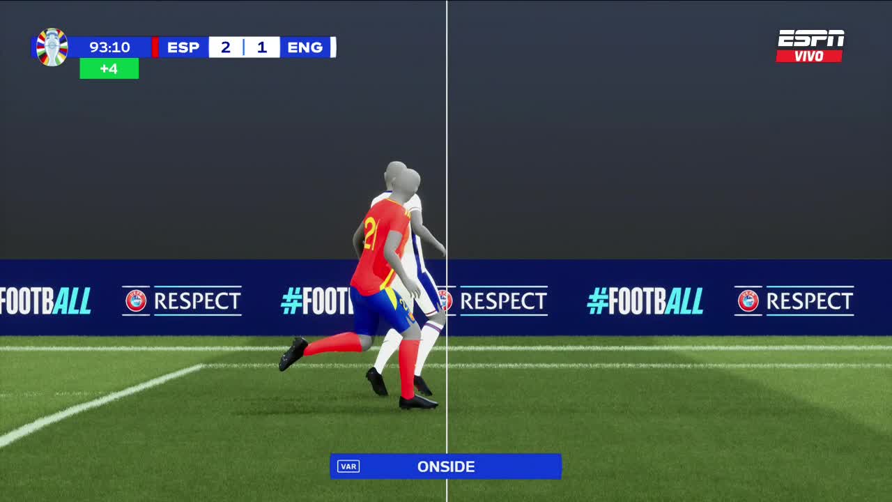 La acción de Oyarzabal en el gol de España.