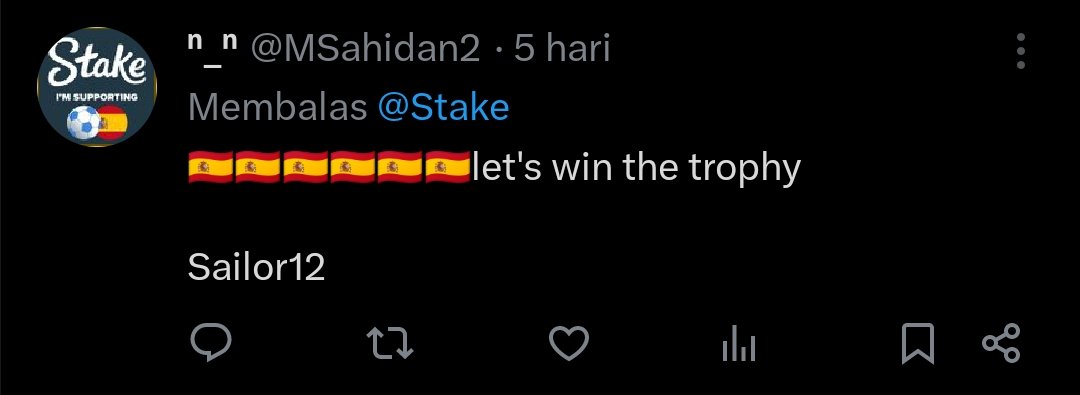 MSahidan2's tweet photo. @Stake 😎😎😎 @Stake https://t.co/ZjqOMs5y4v