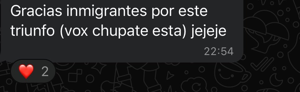 Rachelbilbao's tweet photo. Este comentario es demasiado acertado para la victoria de #EspañaInglaterra 
#vox https://t.co/9CZOehEoEL