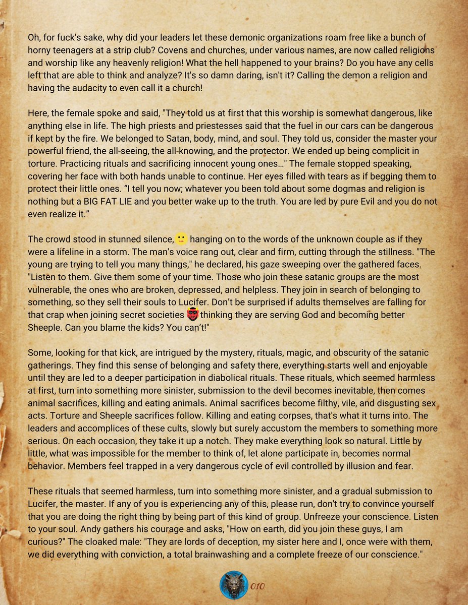 TheSheepleTown's tweet photo. Chapter Three - Linda Victimus Page 04 of 10 π
#OnlyOnX #Novel #SheepleTown #STWN #Author #SheepleKnows #Politics $BTC #Solana #Crypto #Blockchain #DEFI #memecoin #fight https://t.co/Gc6cu4XpBX