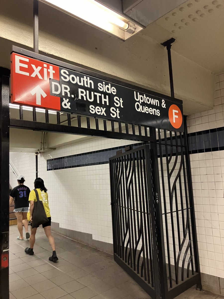 At Delancey-Essex. I love(d) Dr. Ruth, and I love New York City.
