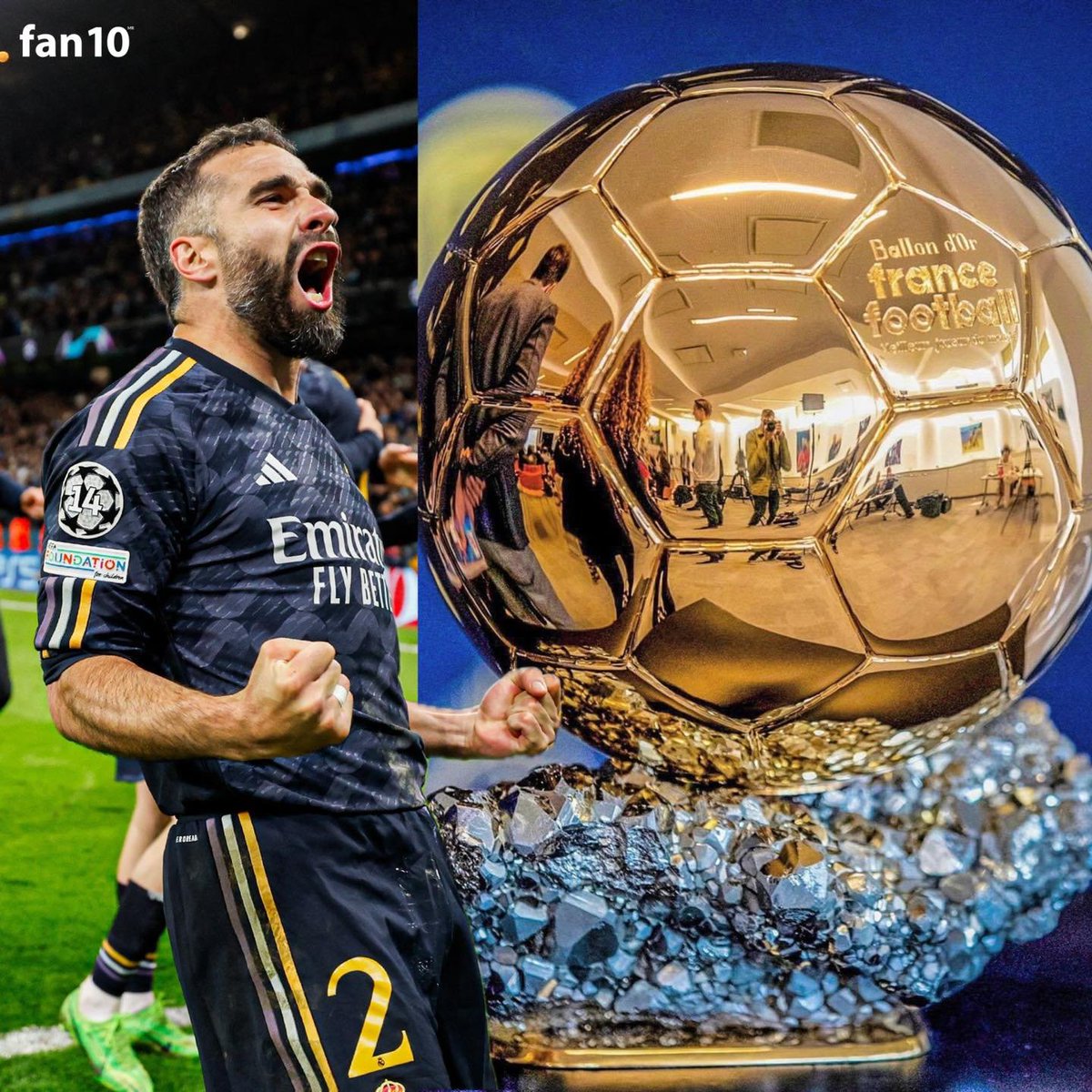SVargasOK's tweet photo. 🤔 ¿Dani Carvajal puede ganar el Balón de Oro?

🏆 Supercopa de España.
🏆 LaLiga.
🏆 UEFA Champions League.
🏆 UEFA Euro. https://t.co/4G8QiMVKWc