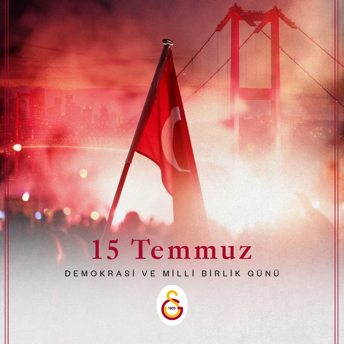 🇹🇷 Ülkemizin bütünlüğünü bölmeye yönelik hain darbe girişiminin 8. yılında demokrasi şehitlerimizi rahmetle anıyoruz. Türk milletinin kendi geleceğini belirleme hakkını gasp etmeye çalışanların, karanlık emellerine asla ulaşamamalarını yürekten diliyoruz. Cumhuriyetimizin