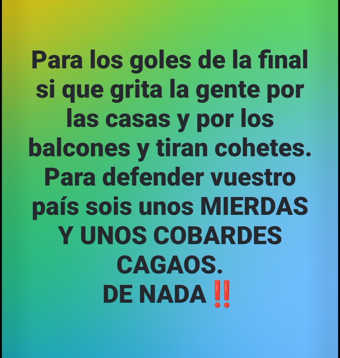 JuanviPalleter's tweet photo. ESPAÑA🇪🇸🇪🇸 https://t.co/ixDpFvXuNV
