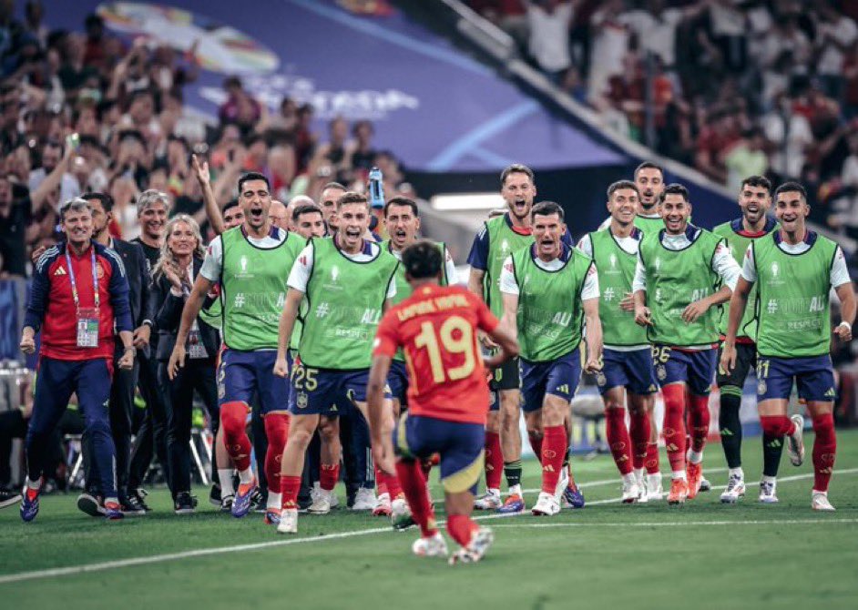 A European Champ having played almost all of the tournament as a 16-year-old. 

But that’s just the icing on the cake… 

A wonder goal in the Semis against France, a crucial assist in the final, &amp; THE MOST goal contributions at the Euro’s — we have NEVER seen anything like this.