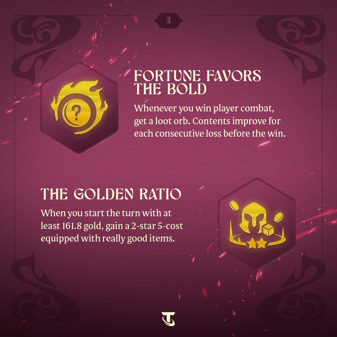 TFT's tweet photo. We're introducing over 125 NEW Augments with Magic n' Mayhem, with around half being trait-linked Augments, and the other half being stuff like, well this... https://t.co/C8xgGAZua7