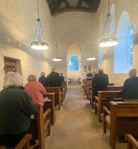 Ian_Gomersall's tweet photo. I worshipped at Escomb Saxon Church this morning. I was reminded that it was in a small, mainly elderly congregation, not far away, that my Christian faith was nurtured and where I received my vocation. In the @churchofengland small can be very beautiful, welcoming and inclusive. https://t.co/P5eFGhNkAx