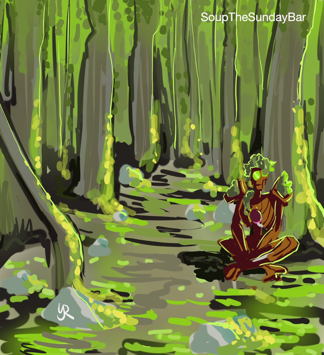 a lil guy- in forest C: