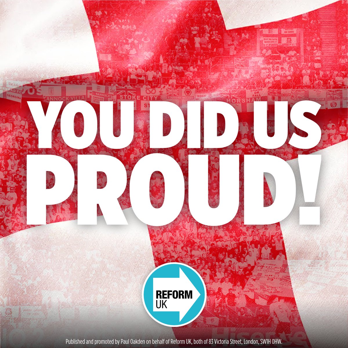 reformparty_uk's tweet image. Thank you boys, you did us proud 🏴󠁧󠁢󠁥󠁮󠁧󠁿