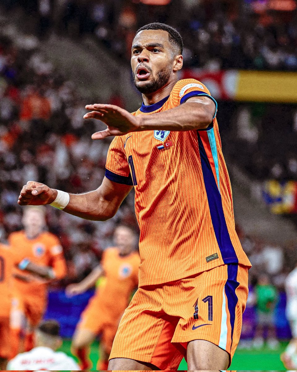 Cody Gakpo finishes joint top scorer of the Euros with 3 goals!