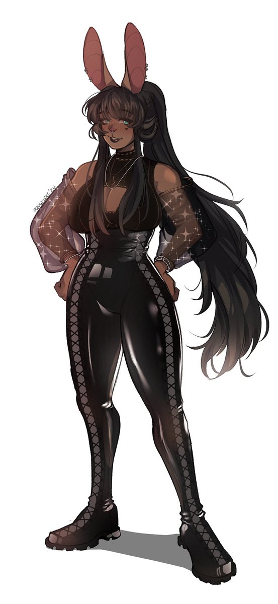 azuworks's tweet photo. ive barely drawn while im in cali but have a babe i drew for artfight https://t.co/q58LT23zWs