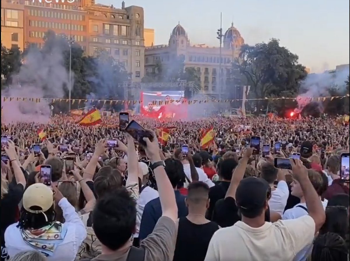 Back to the 🇺🇸 tomorrow as a great family trip to Spain and Italy and even got to watch Spain win the EURO tonight in Barcelona.