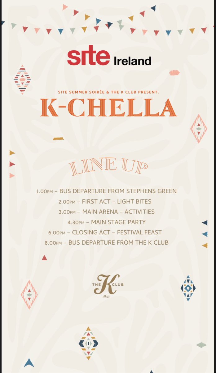 SITE Ireland (@siteireland) on Twitter photo 4 more sleeps to the event of the season <a href="/SiteIreland/">SITE Ireland</a> <a href="/SITE_YL_Ireland/">SITE YL Ireland</a> Summer Soiree <a href="/thekclub/">The K Club</a> Details below 👇🏻 4 more sleeps to the event of the season <a href="/SiteIreland/">SITE Ireland</a> <a href="/SITE_YL_Ireland/">SITE YL Ireland</a> Summer Soiree <a href="/thekclub/">The K Club</a> Details below 👇🏻
