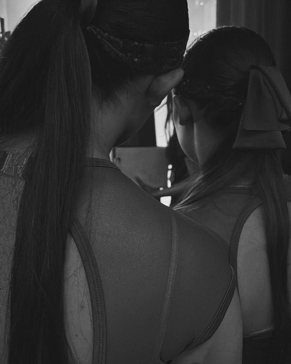 This girl amazes me every day!There have been tough times and sad times, but dance gets her through everything. In her words ‘the only place I can truly be myself ’. Cheering the junior troupe on from the wings at todays comp, with her dance bestie 💕