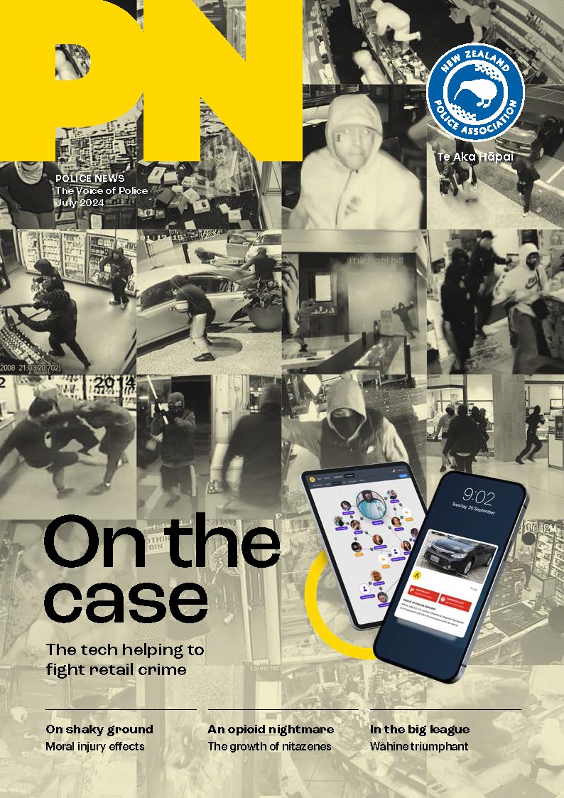 Inside the July issue of Police news we hear about the lasting and harmful effects of moral injury, learn more about crime reporting platform Auror and speak with an association member who is in the fight of his life with cancer.

Read the full issue: bit.ly/3xMhMRr