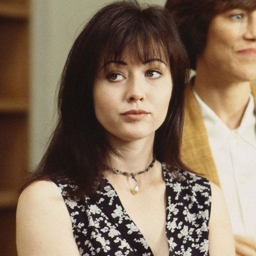 bestofbrendylan's tweet photo. thank you shannen doherty for your strength, charisma, talent. you made history playing brenda walsh and you will never be forgotten! rest in peace just like luke perry. you'll always be loved <3 https://t.co/OjEg9mrgos