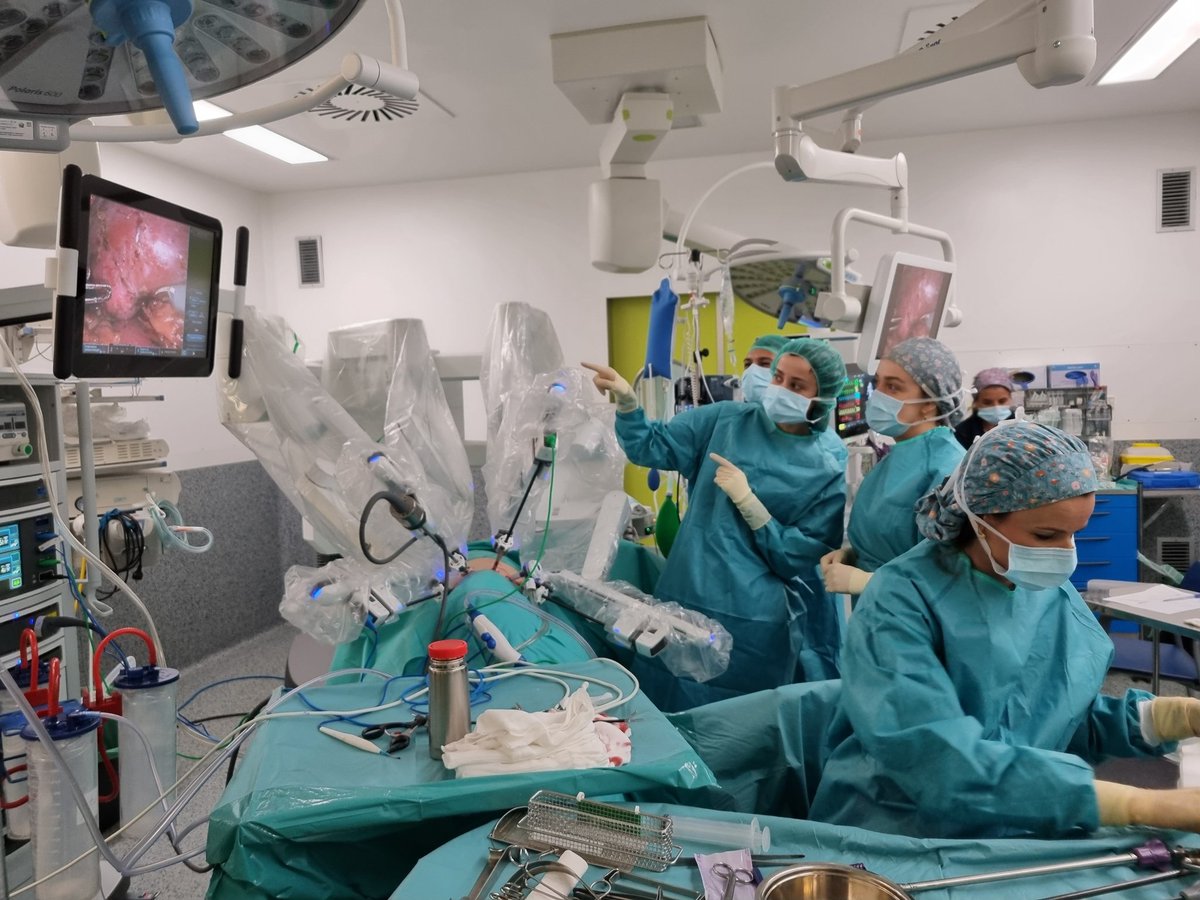 6 successful partial nephrectomies this week!

Challenging cases tackled retro, trans, robot-assisted and lap

Really proud of my team <a href="/CoralManso/">Coral Manso Aparicio</a> <a href="/ppalaciov/">Pablo Palacio V.</a> <a href="/Amaladerr/">Amal Aderghal</a>