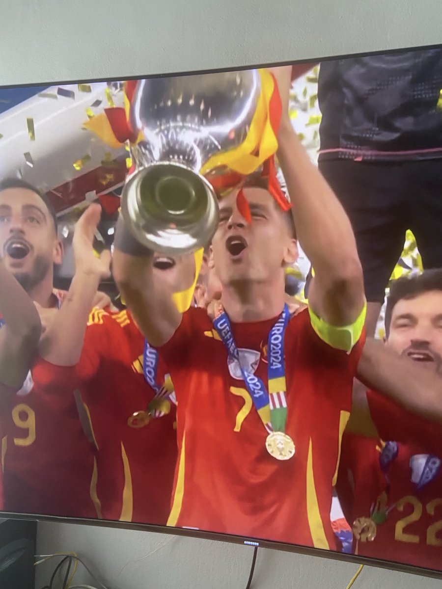 España campeón de la EUROCOPA  2024 !!! 👏🏽👏🏽👏🏽