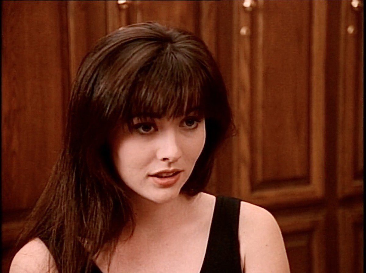 bestofbrendylan's tweet photo. thank you shannen doherty for your strength, charisma, talent. you made history playing brenda walsh and you will never be forgotten! rest in peace just like luke perry. you'll always be loved <3 https://t.co/OjEg9mrgos