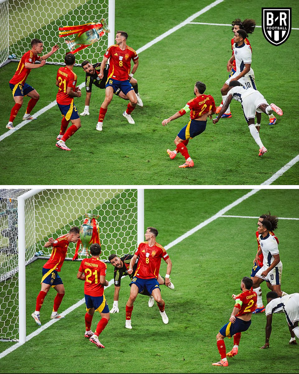 brfootball's tweet photo. Don't sleep on this Euros-saving moment from Dani Olmo 🧱 https://t.co/15UUGJcKre