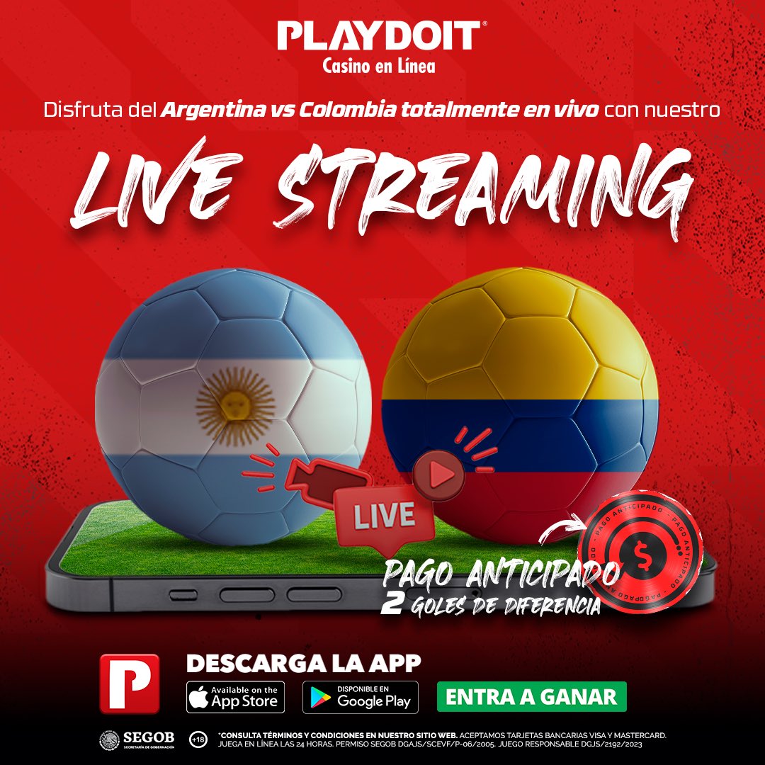 playdoitmexico's tweet photo. 🚨Ya huele a 🇦🇷 🆚 🇨🇴 y los 🎁 🎁 empezarán a llegar.
Así que se van 5 bonos aleatorios de 💲1,000 para los que den ❤️, RT y comenten #TioPlaydoit y #CopaPlaydoit las veces que quieran. https://t.co/Sn2fjU9qBB