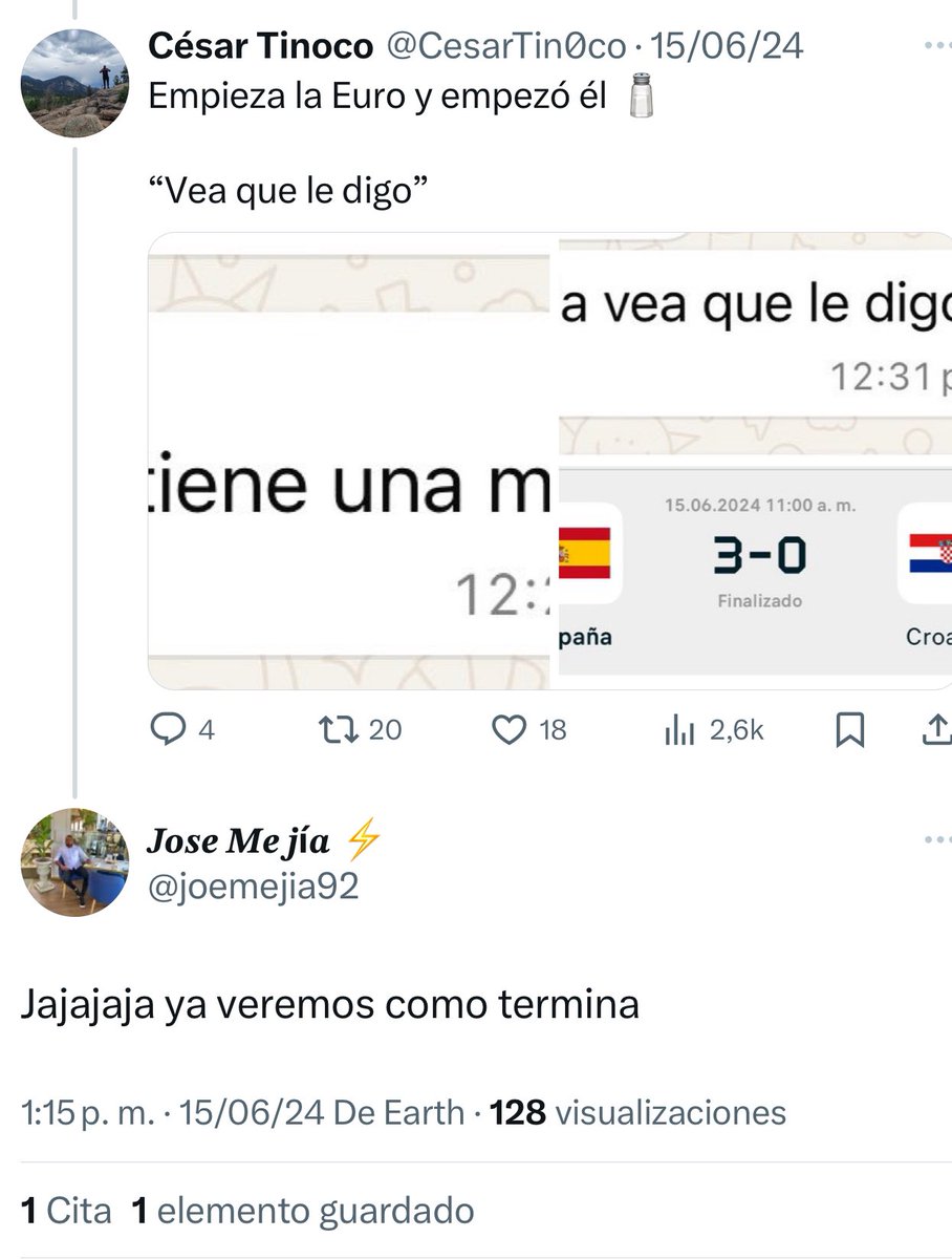 CesarTin0co's tweet photo. “Ya veremos cómo termina” 😂😅 https://t.co/sCFTcwUqCk