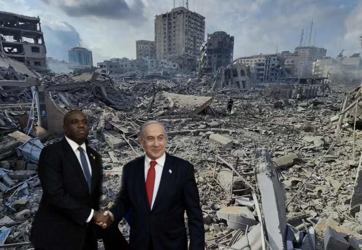 BoufontZak's tweet photo. Crooked Zionist War Criminal shakes blood soaked hands with Benjamin Netanyahu. https://t.co/8JpuPBSLht