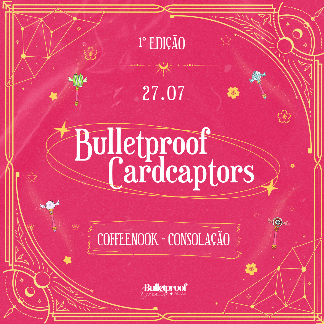 sblossomsales's tweet photo. ✨ Estrelinhas, vamos nos escontrar? 

Estaremos marcando presença no evento 'Cardcaptors' da @BulletproofEBR ! E é a primeira edição desse evento especial para nós, collectors! 

E o melhor: com o cupom STARBLOSSOM10 você consegue 10% de desconto na compra da Entrada + Kit 'Cardcaptors'!

Já marca no seu calendário: será no dia 27/07, das 13h às 17h, lá no Coffeenook, que fica na Rua Bela Cintra, 904 - Edifício Cristal Towers (Consolação - SP).

Não vai ficar de fora dessa, né? ✨ 

❤️ Link para a compra dos ingressos e mais informações sobre o evento:
https://t.co/P52jIs8hIf