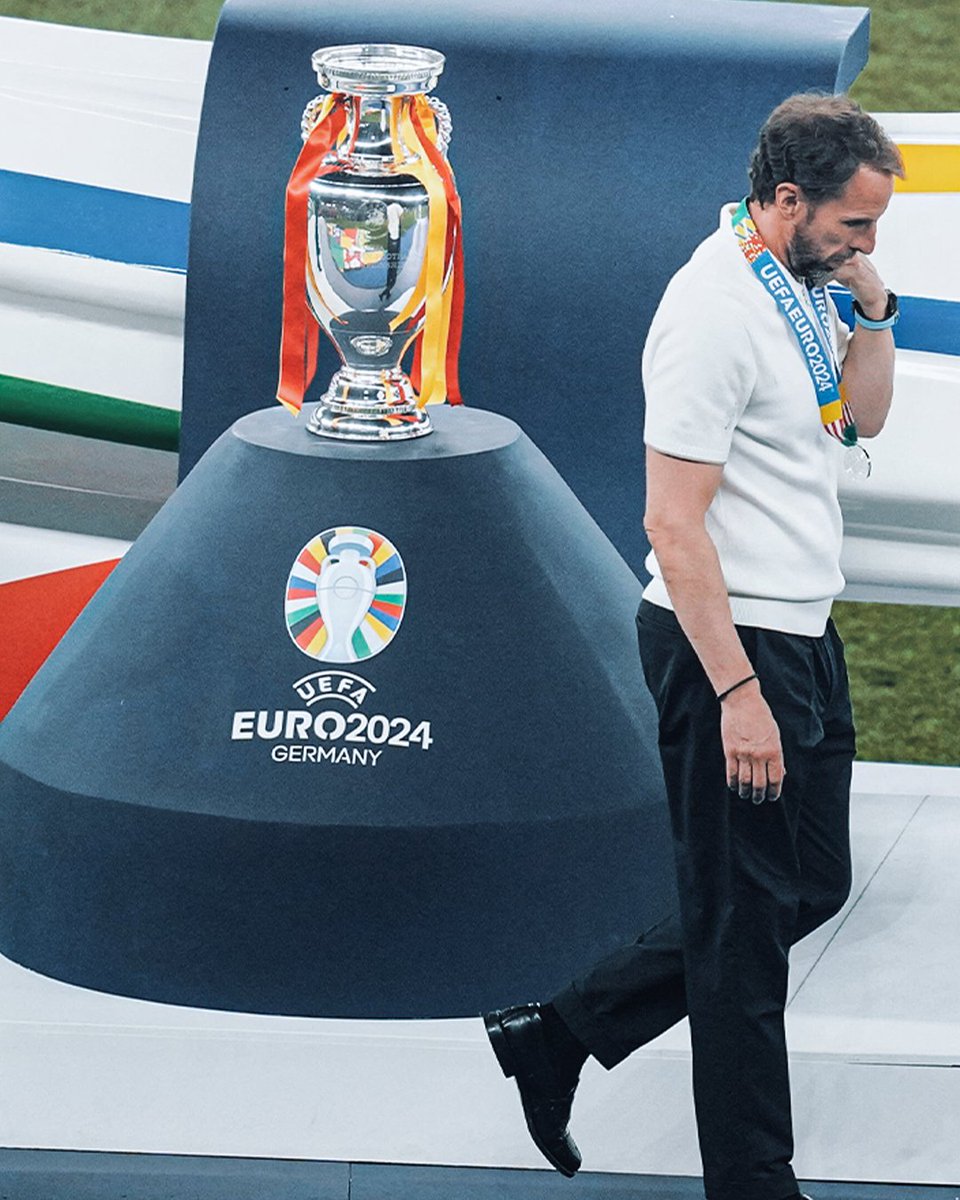 England have played more games at the men's European Championship without lifting the trophy (45) than any other nation in the tournament's history.

Heartbreak. Again. 💔

#EURO2024