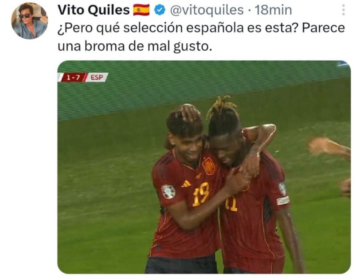 SergioMCdrums's tweet photo. @vitoquiles Tu no mereces celebrar nada🤫 https://t.co/5Cu6UedIlZ
