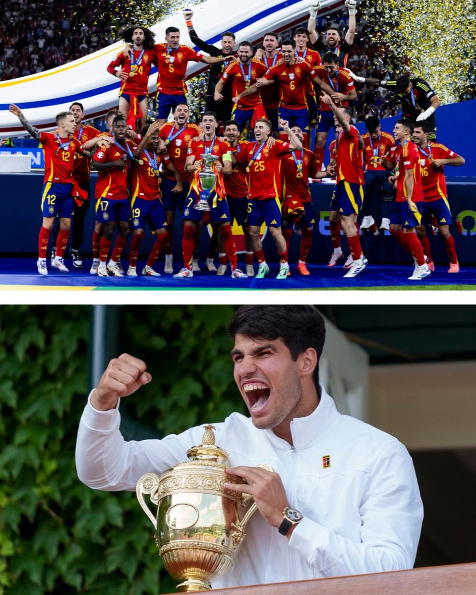 Esto es lo que somos capaces de conseguir los españoles cuando estamos juntos y todos empujamos unidos en la misma dirección.

Orgulloso de mi país.
Orgullosos de ser españoles.

🇪🇸 #VamosEspaña