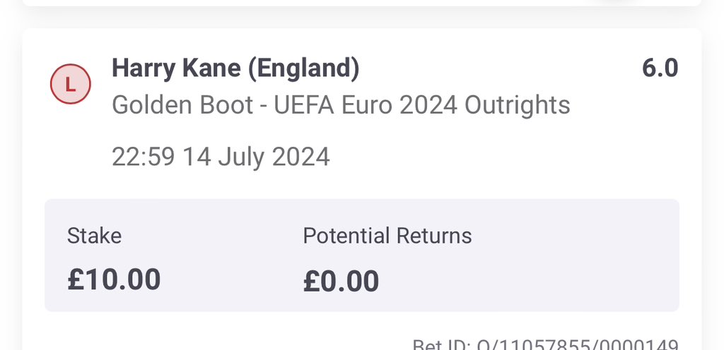 RedAjayDa's tweet image. Why isn’t Harry Kane getting paid out for golden boot? #euros #EURo2024 #EUROFinal #ENG #ENGSPA