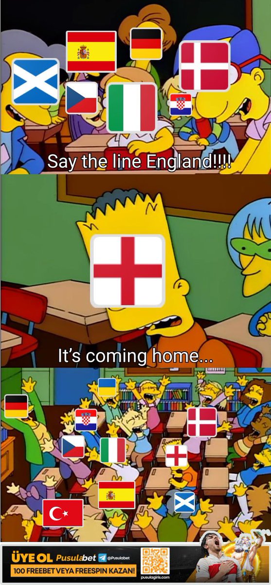 It isn’t coming home