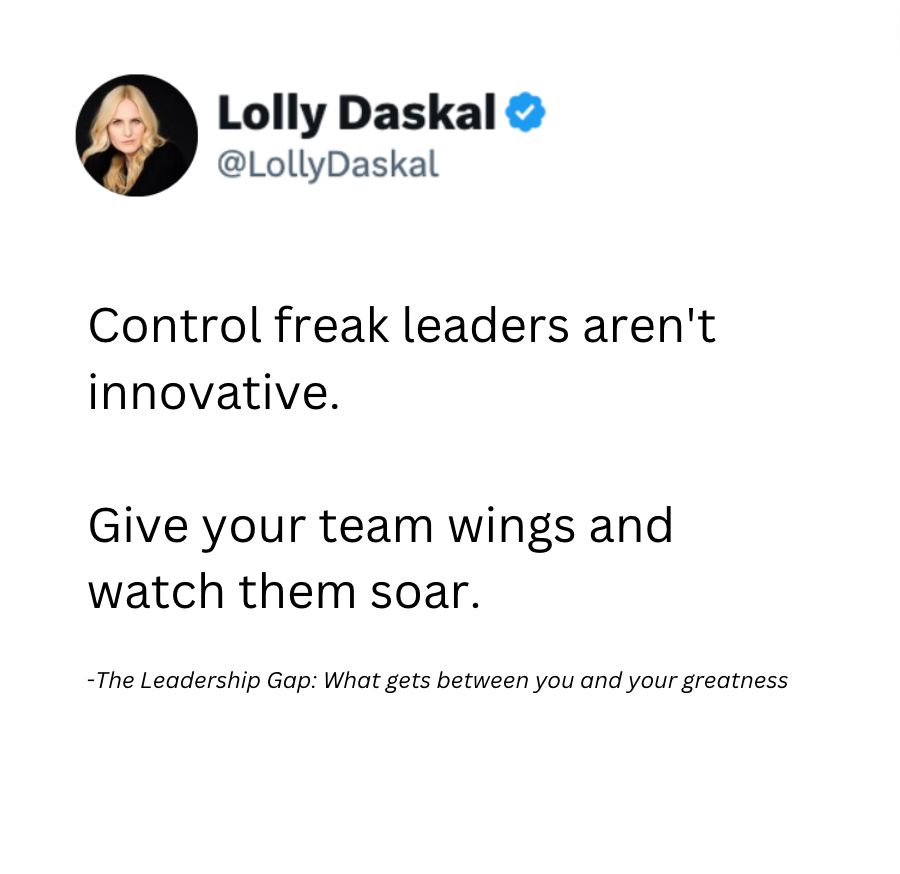Lolly Daskal tweet media