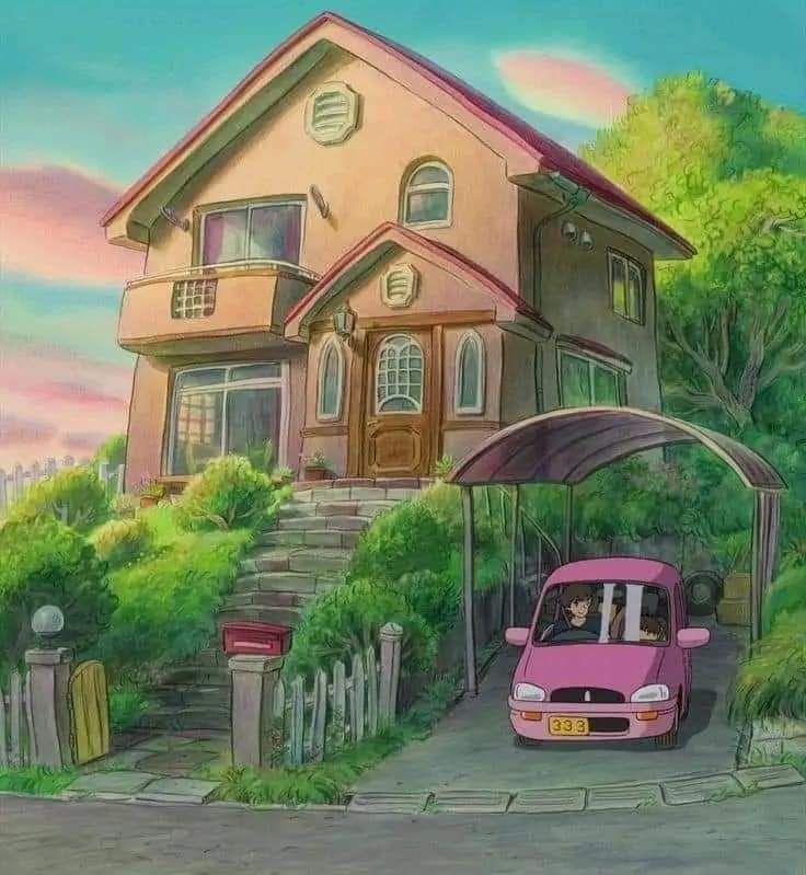 anime_'s tweet photo. Ghibli houses I want to live in 🏡 https://t.co/x2seQWiHuS