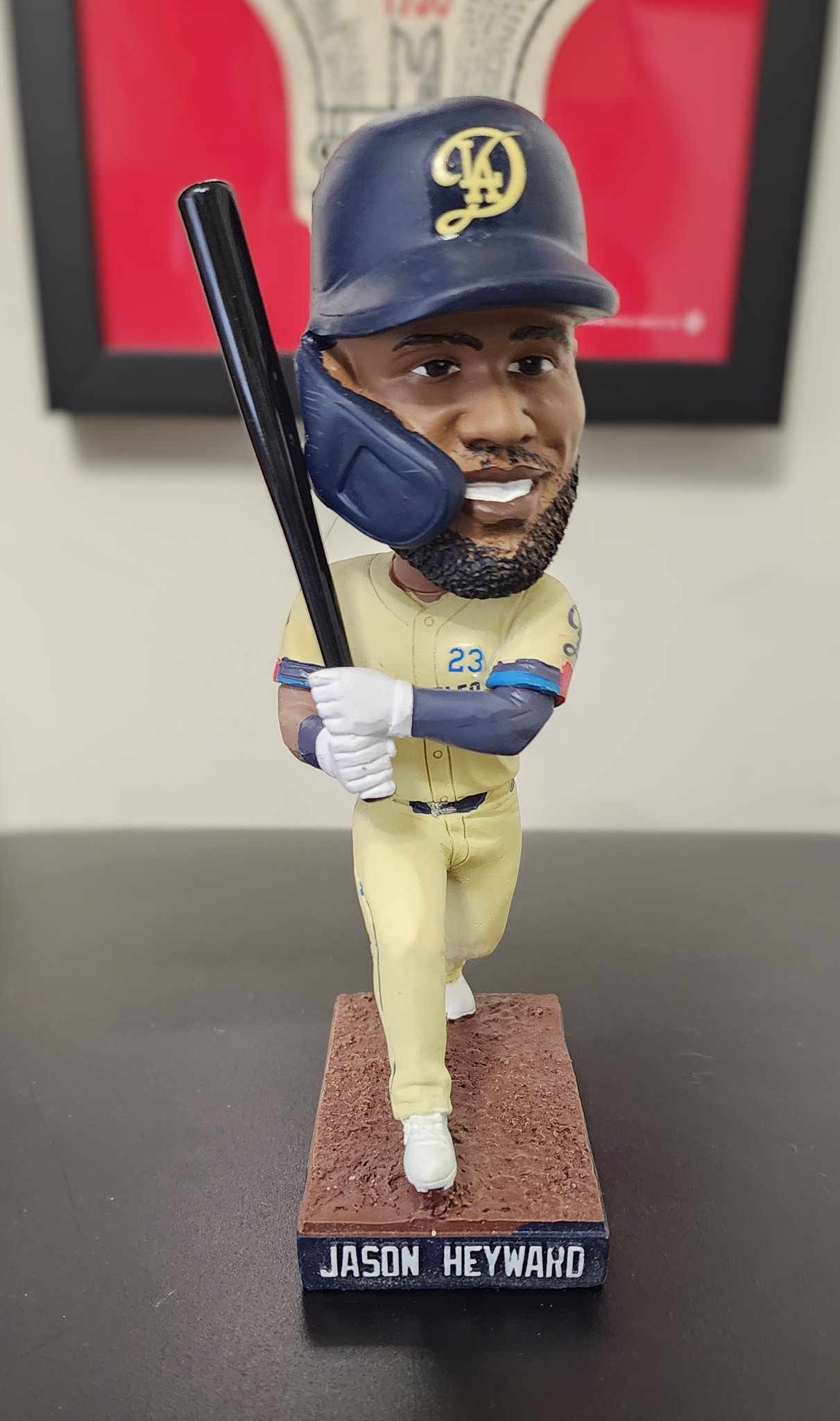 Jason Heyward Los Angeles Dodgers MLB 2024 SGA Bobblehead