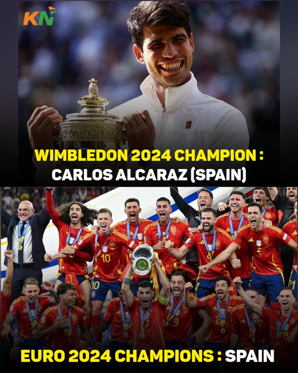 priyanshupov's tweet photo. The glory for Spain ❤️🔥

#Spain #EURO2024 #ENGvsSPN #SPNvsENG #Football #Alcaraz #wimbledon2024 https://t.co/DmiMz1Mz8D