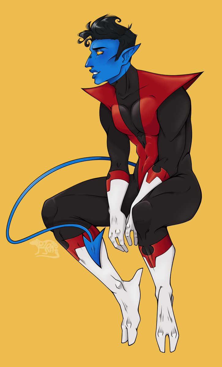 I LOVE HIM OFFICER! #Marvel #XMen #XMen97 #Nightcrawler #KurtWagner  #MarvelComics