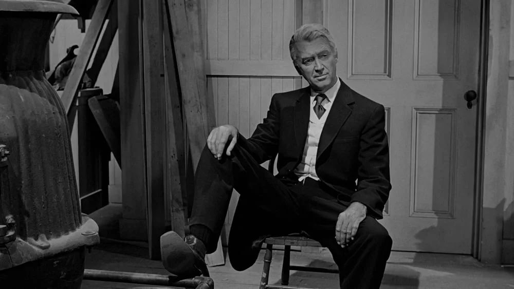EverySingleFilm's tweet photo. THE MAN WHO SHOT LIBERTY VALANCE (Ford. 1962) - Wild that Jimmy Stewart was just the best actor working for several decades. A western that uses words and myth-making as weapons as much as it uses guns. A small-scale film, doesn’t need vast landscapes to look great. ⭐️⭐️⭐️⭐️1/2 https://t.co/Yj2yfR2iMv