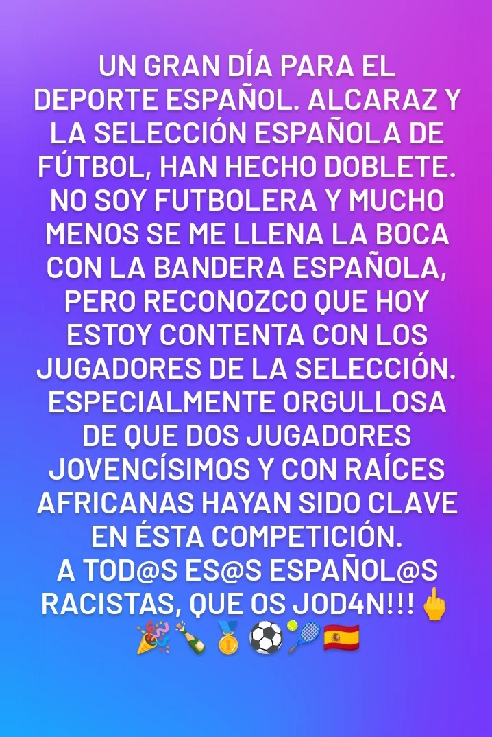 RevolucionariaL's tweet photo. #Eurocopa2024 #AlcarazDjokovic https://t.co/axvFlamMwZ
