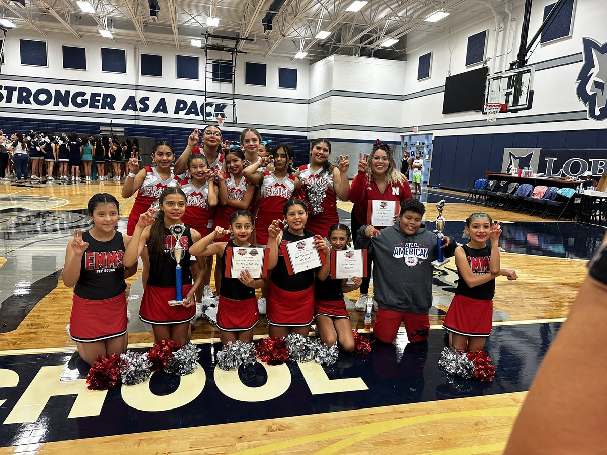 MsAyala8's tweet photo. What a journey this cheer coach life has been.I am honored and humbled by these two coaches awards from @NCAupdates! Beyond proud of my team @EMMS cheer🏆Best band chant/🏆best game cheer/ -🏆herkie award 🥢spirit stick🥇3outstanding ribbons 3🏅ALL AMERICAN NOMS. We just started! https://t.co/DhbV2287E6