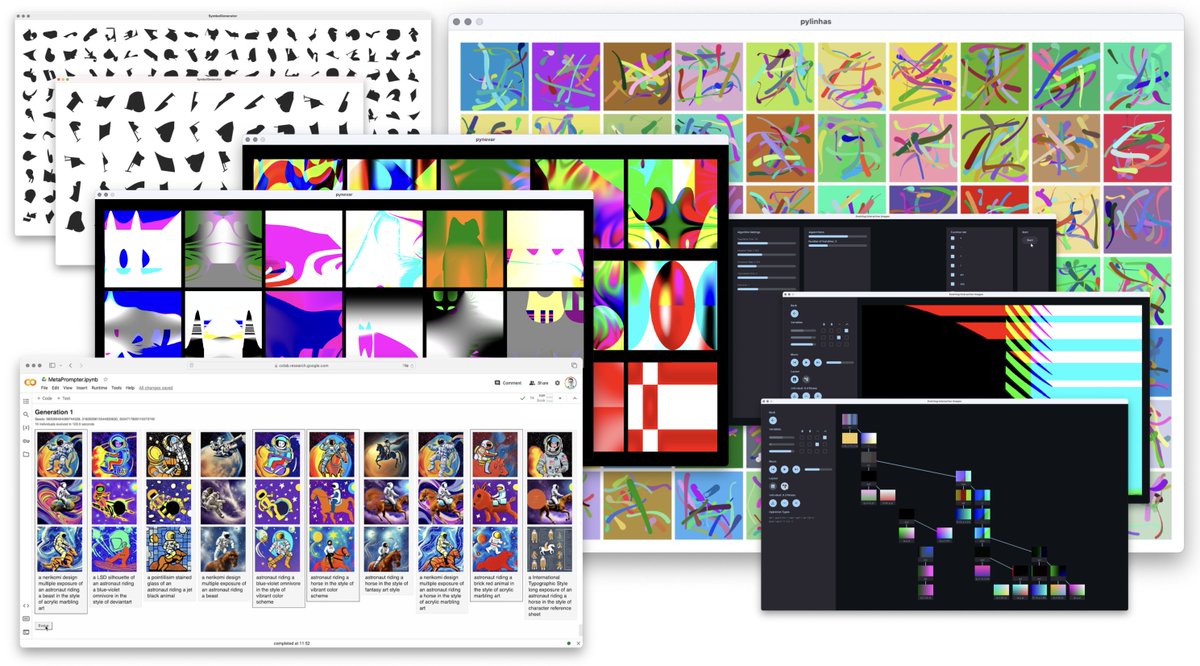 bio-inspired Artificial Intelligence (@baicisuc) on Twitter photo Don't miss the tutorial "Evolutionary Art and Design in the Machine Learning Era" <a href="/GeccoConf/">GECCO 2025</a> 🦎
Learn about generative AI challenges and get hands-on with evo art tools! 🎨🤖
👨💻 <a href="/penousal/">Penousal Machado</a> and <a href="/joaonunocorreia/">João Correia</a>
📅 Monday, July 15th
🕥 10:40 AM - 12:30 PM GMT+10
📌 Room 104 Don't miss the tutorial "Evolutionary Art and Design in the Machine Learning Era" <a href="/GeccoConf/">GECCO 2025</a> 🦎
Learn about generative AI challenges and get hands-on with evo art tools! 🎨🤖
👨💻 <a href="/penousal/">Penousal Machado</a> and <a href="/joaonunocorreia/">João Correia</a>
📅 Monday, July 15th
🕥 10:40 AM - 12:30 PM GMT+10
📌 Room 104