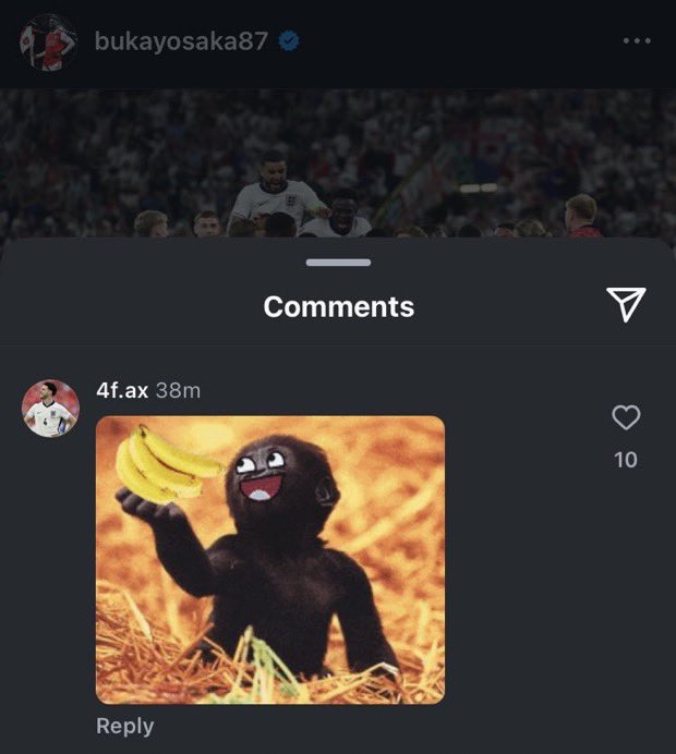 TrillAFC_'s tweet image. The amount of racism in Saka’s comments is inhumane and disgusting🤢