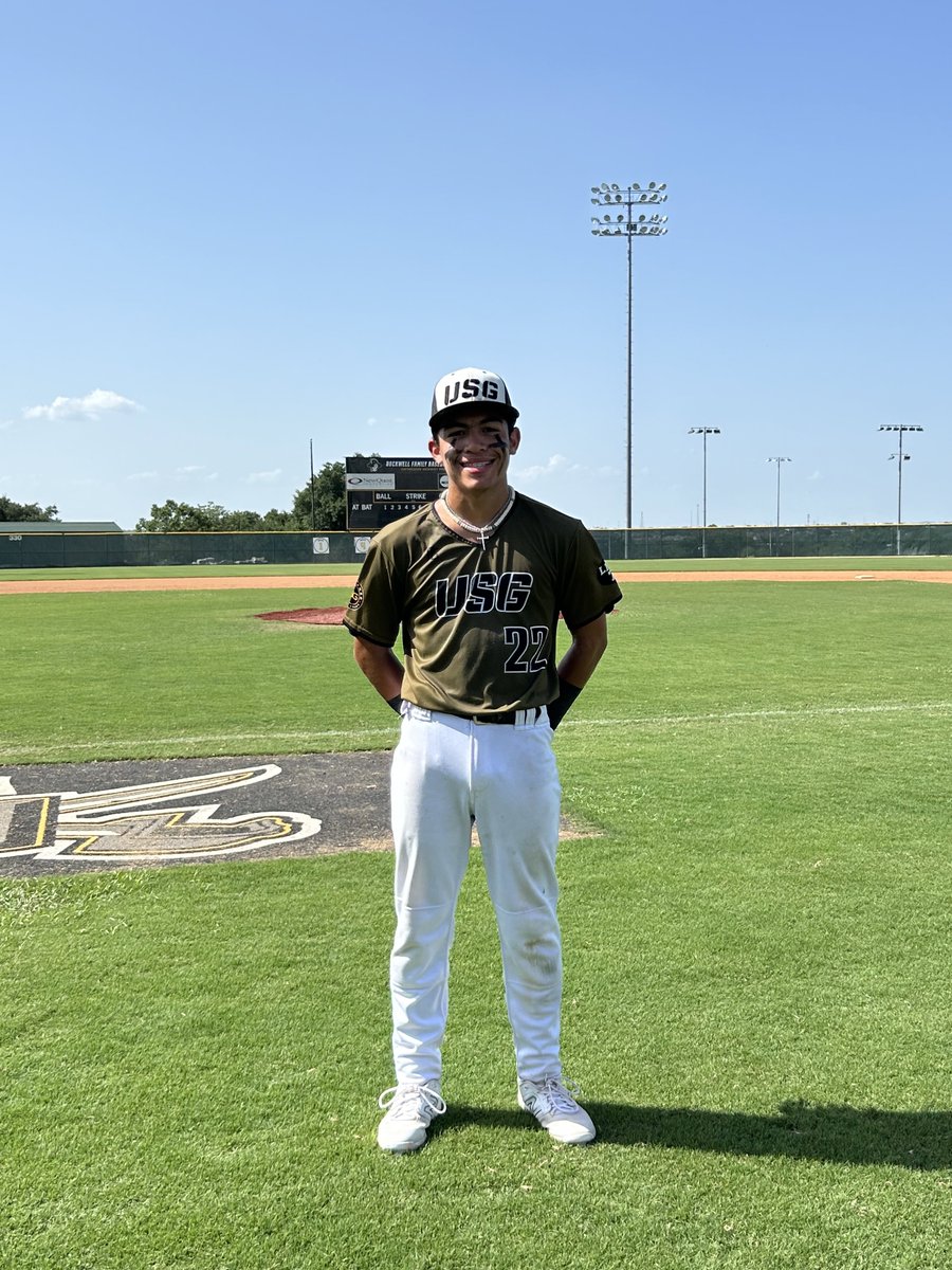 F: <a href="/usgtexas/">USG Texas</a> 16U (MISL) 19, WBA ATX Rebels 4 
PoG: Jaxson Stewart 2-3, 3RBI,HBP
Pitcher: Josh Reese 4IP, 2H, 8K