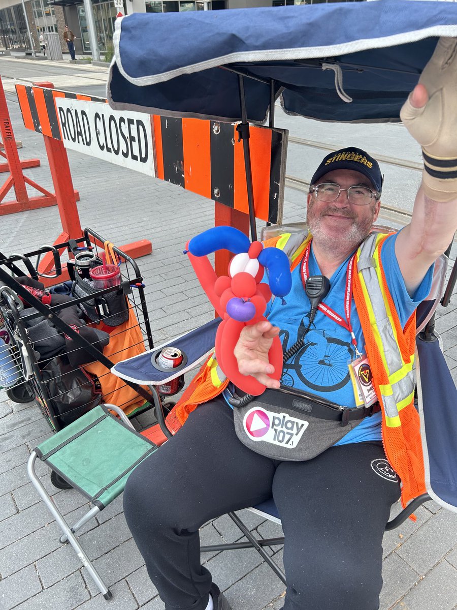 I named my ballon dog “Owen” in honor of Owen Hart i miss u brother